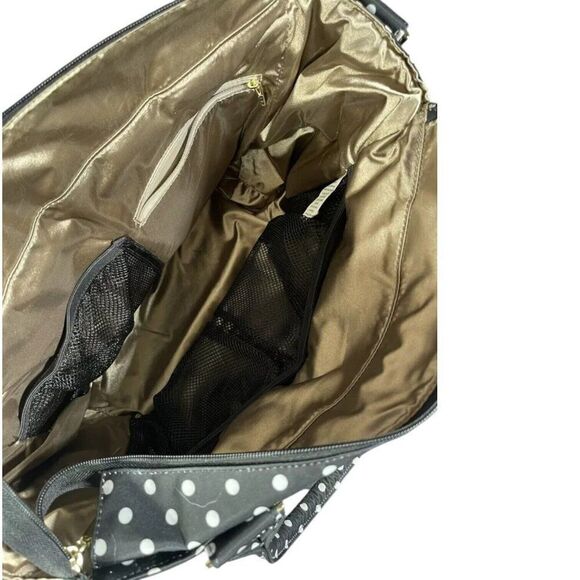JuJuBe Ju Ju Be Duchess Be Classy‎ Polka Dot Diaper Bag Change Pad Strap NEW - Picture 6 of 15